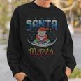 Santa Manta Claus Angeln Fischangler Hässlicher Weihnachts Sweatshirt Geschenke für Ihn