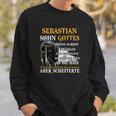 Sebastian - Sohn Gottes Personalisiertes Sweatshirt mit Motivspruch Geschenke für Ihn