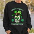 Shenanigans Coordinator Skull Leprechaun St Patricks Day Sweatshirt Gifts for Him