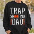 Shotgun Skeet Trap Clay Pigeon Shooting Dad Father Vintage Sweatshirt Gifts for Him