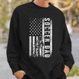 Soccer Dad Usa Flag Soccer Team Fan Daddy Fathers Day Sweatshirt Gifts for Him