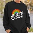 Spooky Scary Sunday Rainbow Funny Spooky Scary Sunday Trendy Sweatshirt Gifts for Him