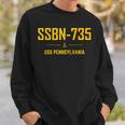 Ssbn-735 Uss Pennsylvania Sweatshirt Gifts for Him