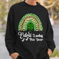 St Pattys Pregnancy Announcement St Patricks Day Pregnant Sweatshirt Gifts for Him