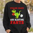 Stealing Hearts And Blasting FartsRex Cute Toddler Sweatshirt Gifts for Him