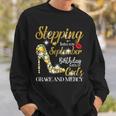 Stepping Into September Birthday With Gods Grace And Mercy Sweatshirt Gifts for Him
