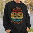 Storm Chaser Tornado Meteorology Meteorologist Weatherman Sweatshirt Gifts for Him