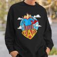 Super Dad Super Hero Fathers Day Gift Sweatshirt Gifts for Him