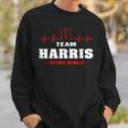 Team Harris Lifetime Member Surname Last Name Sweatshirt Gifts for Him