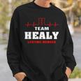 Team Healy Lifetime Member Surname Healy Name Sweatshirt Gifts for Him