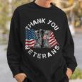 Thank You Veterans Proud Veteran Day Dad Grandpa V6 Sweatshirt Gifts for Him