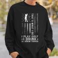 Thats What I Do I Play Golf And I Know Things Retro Sweatshirt Gifts for Him