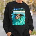 The Bahamas Swimming Pig Caribbean Beach Trips Summer Vibes Sweatshirt Gifts for Him