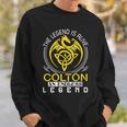 The Legend Is Alive Colton Family Name Sweatshirt Gifts for Him