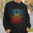 The Man Myth Legend 1992 Aged Perfectly 30Th Birthday Sweatshirt Gifts for Him