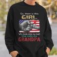 This Girl Who Kinda Stole My Heart She Calls Me Grandpa Sweatshirt Gifts for Him