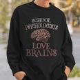 This Is My Scary Educator Psychologist Costume Team Sweatshirt Gifts for Him