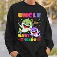 Uncle Of The Baby Shark Birthday Uncle Shark Sweatshirt Gifts for Him