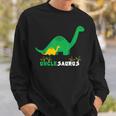 Unclesaurus Cute Uncle Saurus Dinosaur Family Matching Sweatshirt Gifts for Him