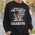 Us Air Force Proud Grandpa Proud Air Force Grandpa Father Sweatshirt Gifts for Him