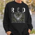 Us Air Force Support Red Friday Remember Everyone Deployed Sweatshirt Gifts for Him