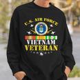 Us Air Force Vietnam Veteran Usa Flag Vietnam Vet Flag Sweatshirt Gifts for Him