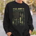Us Army Veteran Patriotic Military Camouflage American Flag Sweatshirt Gifts for Him