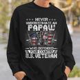 Us Veteran Papaw Veterans Day Us Patriot Patriotic Sweatshirt Gifts for Him