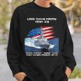 Uss Dahlgren Ddg-43 Destroyer Ship Usa Flag Veteran Day Xmas Sweatshirt Gifts for Him
