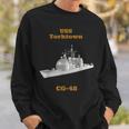 Uss Yorktown Cg-48 Navy Sailor Veteran Gift Sweatshirt Gifts for Him