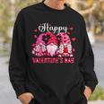Valentine Gnome Love Valentines Day Gnomes Friends Squad Sweatshirt Gifts for Him