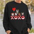 Valentines Day Horror Movies Unicorn Xoxo Valentine Day Sweatshirt Gifts for Him