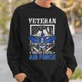 Veteran Of The United States Us Air Force American Flag Usaf Sweatshirt Gifts for Him