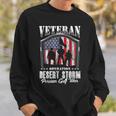 Veteran Operation Desert Storm Persian Gulf War Sweatshirt Gifts for Him