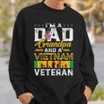 Vietnam Veteran Dad Grandpa Vietnam Veteran Mens Gift Sweatshirt Gifts for Him