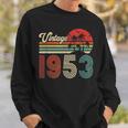 Vintage 1953 Sweatshirt Männer & Frauen zum 70. Geburtstag Geschenke für Ihn