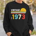 Vintage 1973 V2 Sweatshirt Gifts for Him