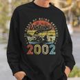 Vintage 2002 21 Years Old Of Being Awesome - Birthday Sweatshirt Gifts for Him