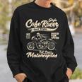 Vintage MotorcycleBiker T Cafe Racer Sweatshirt Gifts for Him