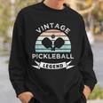 Vintage Pickleball Legend Lustiges Dink Master Geschenk Sweatshirt Geschenke für Ihn