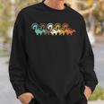 Vintage Retro Skunk Animal Lover Zookeeper Sweatshirt Gifts for Him