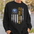 Vintage Usa American Flag Proud To Be A Us Space Force Dad Sweatshirt Gifts for Him