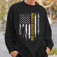 Vintage Usa Flag Worlds Greatest Dad Funny Fathers Day Sweatshirt Gifts for Him