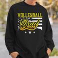 Volleyball Dad American Flag Sweatshirt Gifts for Him