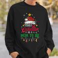 Womens First Christmas As A Mom To Be Funny Christmas New Mom To Be Men Women Sweatshirt Graphic Print Unisex Gifts for Him Womens First Christmas As A Mom To Be Funny Christmas New Mom To Be Men Women Sweatshirt Graphic Print Unisex Gifts for Him