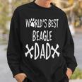 Worlds Best Beagle Dad For Dog Lovers Sweatshirt Gifts for Him