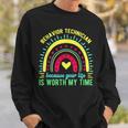 Worth My Time Behavior Technician Behavior Tech Sweatshirt Gifts for Him