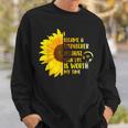 Your Life Is Worth My Time - 911 Dispatcher Emergency Sweatshirt Gifts for Him