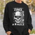 Zuniga Definition Personalized Custom Name Loving Kind Men Women Sweatshirt Graphic Print Unisex Gifts for Him