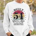 Built 54 Years Ago 54Th Birthday All Parts Original 1969 Sweatshirt Gifts for Him